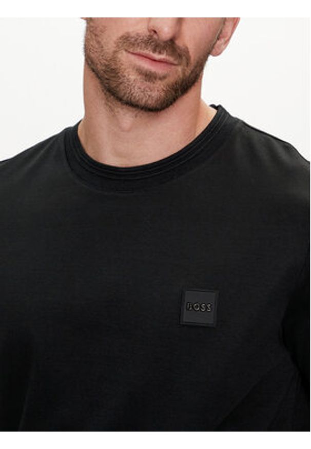 BOSS - Boss T-Shirt Tiburt 278 50515598 Czarny Regular Fit. Kolor: czarny. Materiał: bawełna