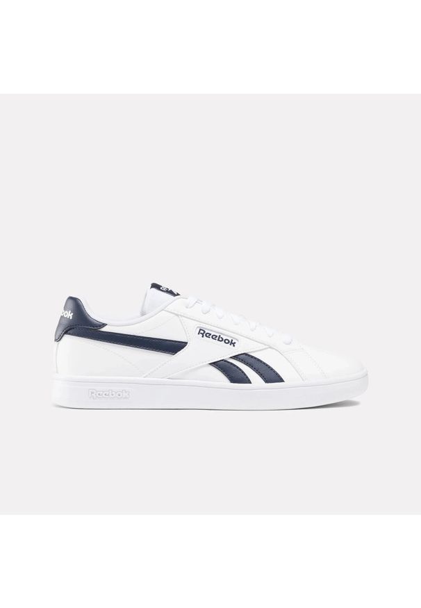 Buty sportowe damskie/męskie Reebok Court Retro sneakersy białe (100074396). Okazja: na co dzień. Kolor: biały. Materiał: skóra