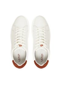 Lauren Ralph Lauren - LAUREN RALPH LAUREN Sneakersy Ainsley Sk Ltl 802979188001 Biały. Kolor: biały. Materiał: skóra #4