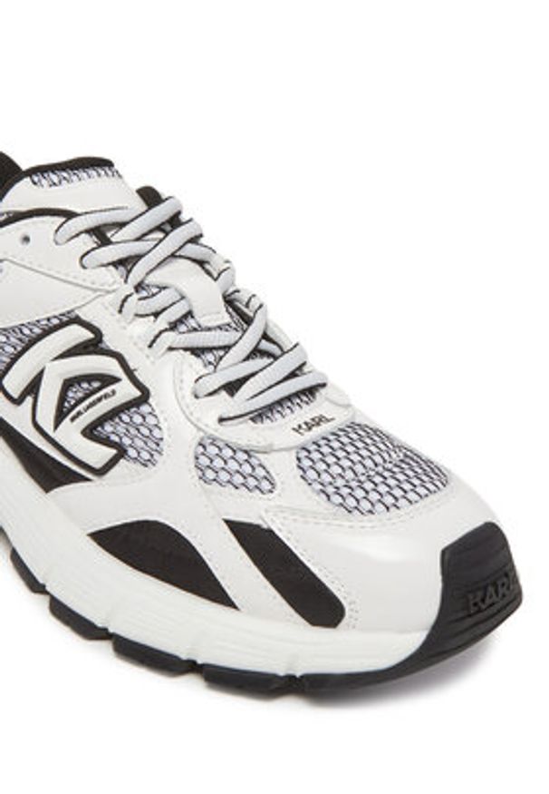 Karl Lagerfeld - KARL LAGERFELD Sneakersy Orion KL65525 Czarny. Kolor: czarny. Materiał: skóra