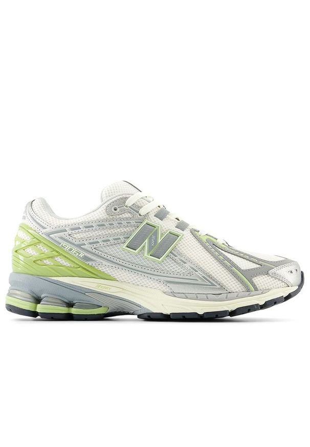 Buty New Balance M1906REM - szare. Kolor: szary. Materiał: guma, materiał, skóra, syntetyk. Szerokość cholewki: normalna. Sport: turystyka piesza