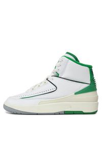 Nike Sneakersy Air Jordan 2 Retro (GS) DQ8562 103 Biały. Kolor: biały. Materiał: skóra. Model: Nike Air Jordan #4