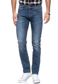 Mustang - JEANSY MĘSKIE MUSTANG Oregon Tapered stone 3116 5764 068. Stan: obniżony