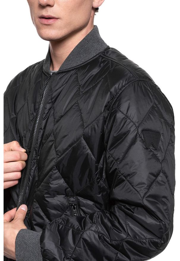 Wrangler - KURTKA WRANGLER BOMBER JACKET BLACK W4A6Y8100 112129075