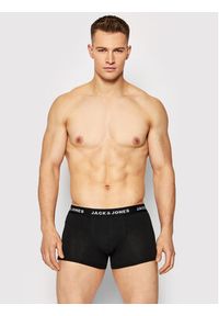 Jack & Jones - Jack&Jones Komplet 7 par bokserek Chuey 12171258 Czarny. Kolor: czarny. Materiał: bawełna #5