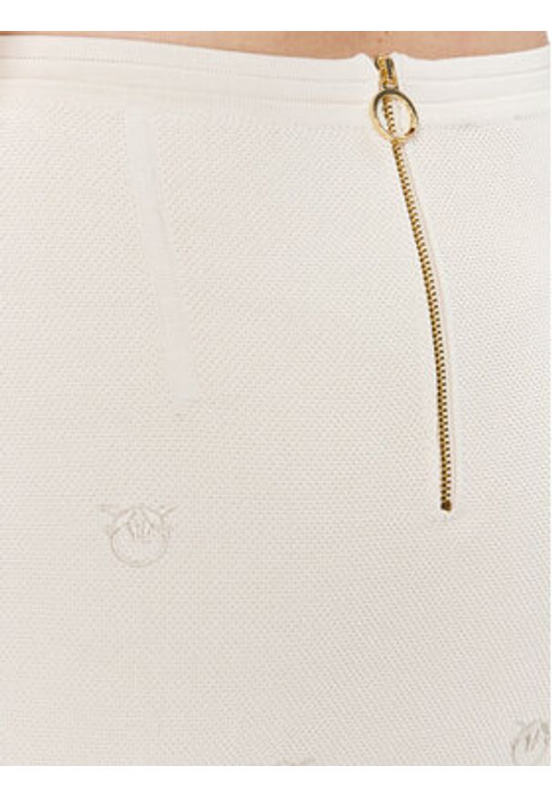 Pinko Spódnica midi Donkey 101884 A16F Beżowy Slim Fit. Kolor: beżowy. Materiał: wiskoza