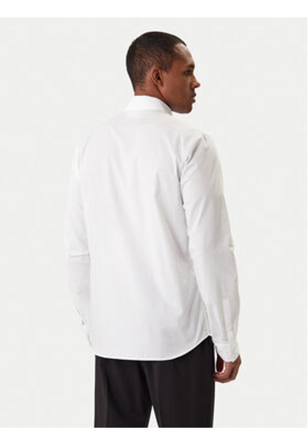 Versace Jeans Couture Koszula 80GALCS0 CNY17 Biały Regular Fit. Kolor: biały. Materiał: bawełna