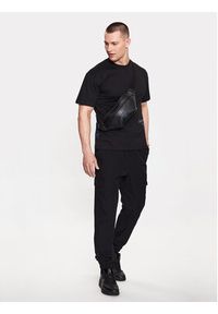 Calvin Klein Jeans Spodnie dresowe J30J323498 Czarny Regular Fit. Kolor: czarny. Materiał: syntetyk #4