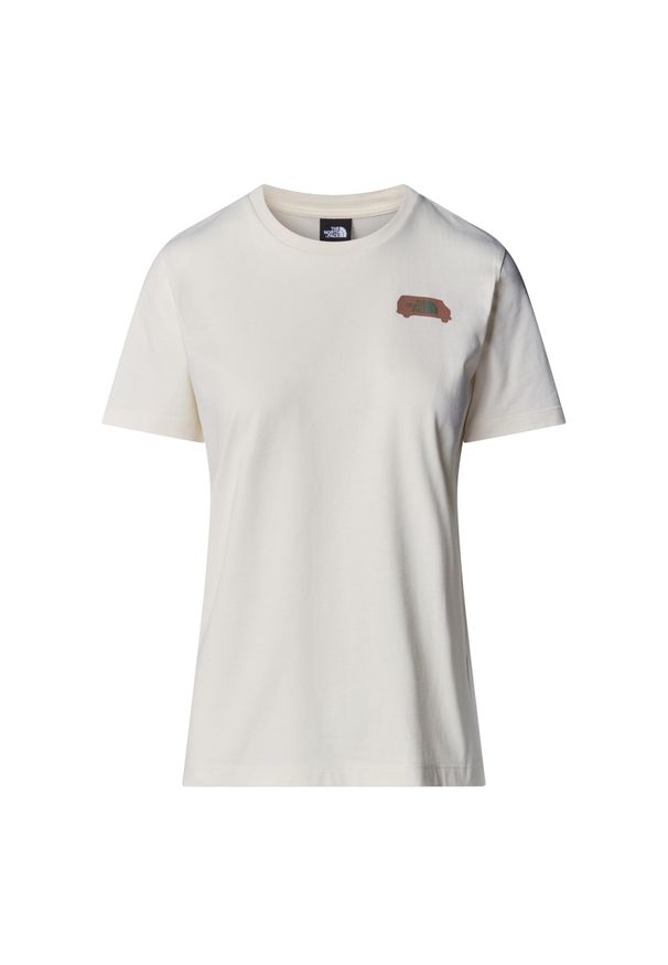 The North Face Koszulka Outdoor Graphic Nf0A8C22Qli. Kolor: beżowy. Sport: outdoor