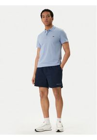 Tommy Jeans Szorty sportowe Contrast Linear DM0DM22697 Granatowy Regular Fit. Kolor: niebieski. Materiał: bawełna. Styl: sportowy #3