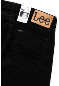 Lee - LEE LUKE MĘSKIE SPODNIE SZTRUKSOWE BLACK L719WJ81. Materiał: sztruks #9