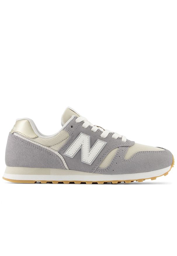 Buty New Balance WL373PH2 - szare. Okazja: na co dzień. Kolor: szary. Materiał: guma, skóra, zamsz, materiał, syntetyk. Szerokość cholewki: normalna. Model: New Balance 373