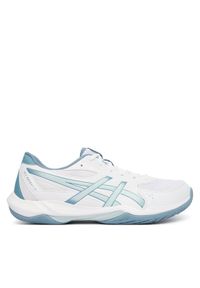 Asics Buty halowe Gel-Rocket 12 1071A116 Biały. Kolor: biały. Materiał: skóra #1