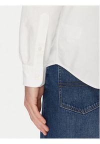 TOMMY HILFIGER - Tommy Hilfiger Koszula Heritage MW0MW39235 Biały Regular Fit. Kolor: biały. Materiał: bawełna #3