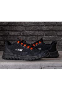 Hi-tec - Buty męskie sportowe HI-TEC HERAMI. Kolor: czarny, pomarańczowy, wielokolorowy