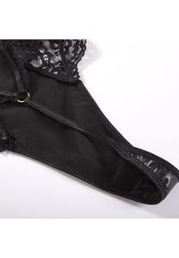 Intica - Body z wycięciem na miseczkach na romantyczne wieczory Adelind. Kolor: czerwony. Materiał: materiał #3