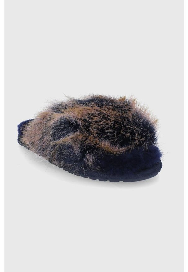 EMU Australia - Emu Australia - Kapcie Mayberry Lava. Kolor: niebieski. Materiał: materiał, guma