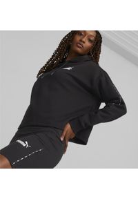 Bluza Sportowa Damska Puma Power Tape Tr. Kolor: czarny. Materiał: polar. Sezon: zima #2