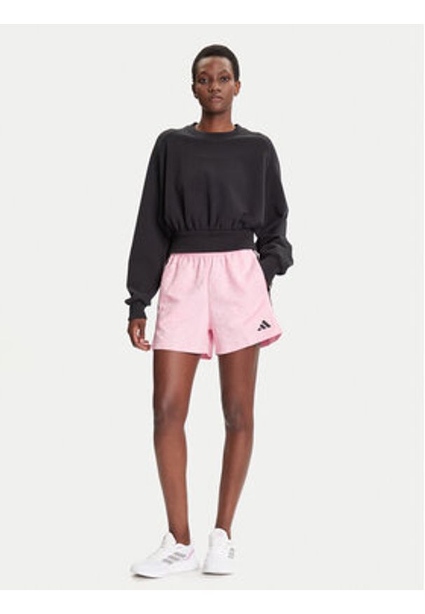 Adidas - adidas Szorty sportowe Tiro x Common Goal JL9207 Różowy Loose Fit. Kolor: różowy. Materiał: syntetyk
