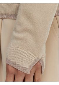 Liu Jo Sweter WA6282 MS49I Beżowy Regular Fit. Kolor: beżowy. Materiał: wiskoza #4