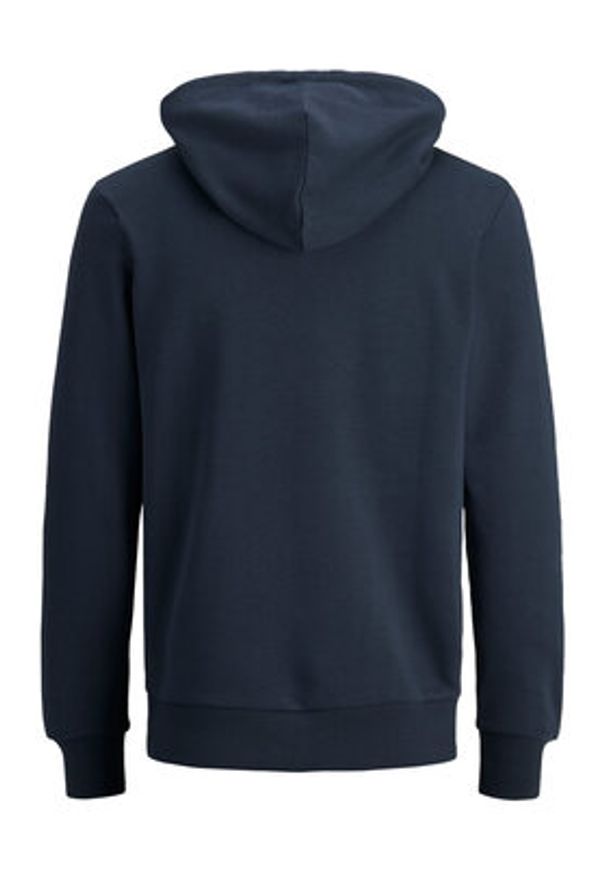 Jack & Jones - Jack&Jones Bluza Corp Old Logo 12137054 Granatowy Regular Fit. Kolor: niebieski. Materiał: syntetyk, bawełna