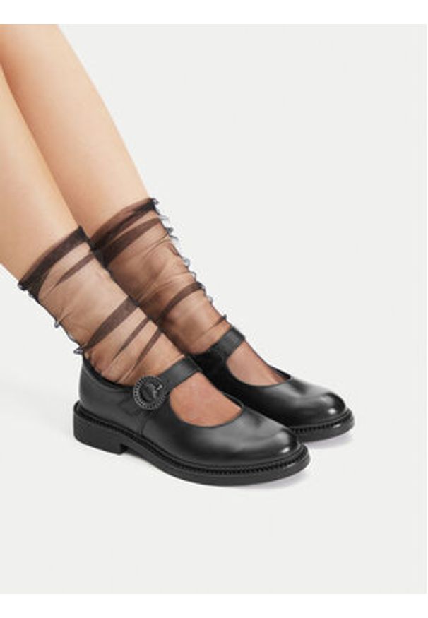 Lasocki Półbuty CEO-RST-56007-12 Czarny. Kolor: czarny. Materiał: skóra