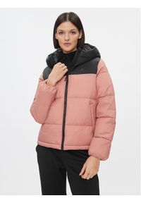 4f - 4F Kurtka puchowa 4FAW23TDJAF230 Koralowy Regular Fit. Kolor: pomarańczowy. Materiał: syntetyk, puch #1