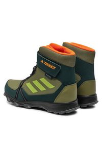 Adidas - adidas Trekkingi Terrex Snow Cf R.Rdy K GZ1178 Zielony. Kolor: zielony. Materiał: materiał