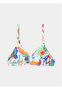 Desigual Góra od bikini Jungle 24SWMK10 Kolorowy. Materiał: syntetyk. Wzór: kolorowy #3