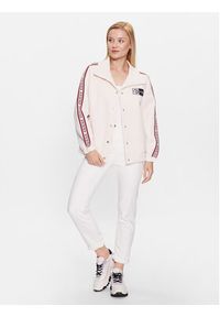 Guess Kurtka przejściowa Beulah V3YL01 KBSK0 Écru Regular Fit. Materiał: syntetyk