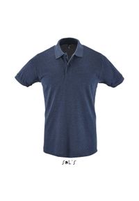 SOL'S - Polo Sol's Perfect. Typ kołnierza: polo. Kolor: niebieski. Styl: elegancki #1