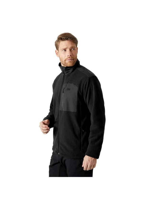 Bluza damska Helly Hansen Daybreaker Block. Kolor: czarny. Materiał: polar. Sport: turystyka piesza