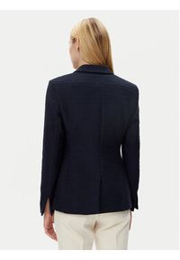 BOSS Marynarka Jatawa2 50535931 Granatowy Slim Fit. Kolor: niebieski. Materiał: bawełna #5