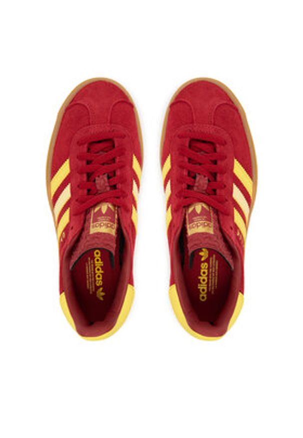 Adidas - adidas Sneakersy Gazelle Bold JR5953 Bordowy. Kolor: czerwony. Materiał: skóra, zamsz. Model: Adidas Gazelle