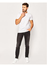 Lacoste Komplet 3 t-shirtów TH3451 Biały Regular Fit. Kolor: biały. Materiał: bawełna #4