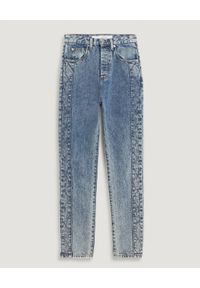 IRO PARIS - Granatowe jeansy z przeszyciami Gismond. Stan: podwyższony. Kolor: niebieski. Długość: długie #3