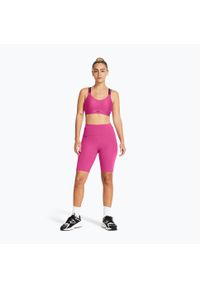 Spodenki treningowe damskie Under Armour Motion Bike Short. Kolor: różowy