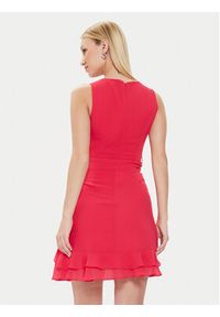 Morgan Sukienka letnia 241-ROSVAL Czerwony Regular Fit. Kolor: czerwony. Materiał: syntetyk. Sezon: lato #2