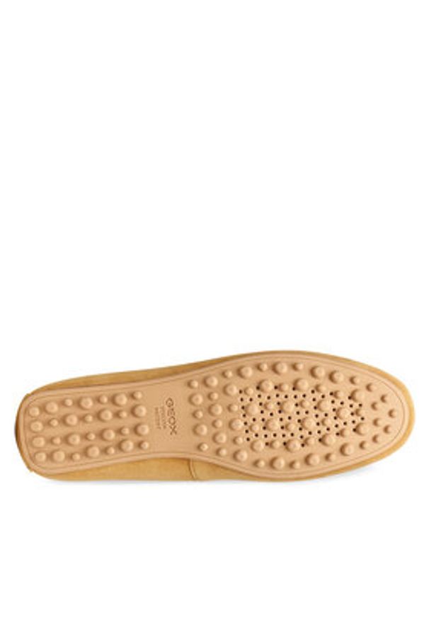 Geox Mokasyny D Kalistena D651JE 00022 C6001 Brązowy. Kolor: brązowy. Materiał: zamsz, skóra