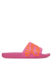 Klapki Versace Jeans Couture. Kolor: różowy