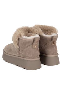 Eva Minge Śniegowce WFA3080-5 Szary. Kolor: szary. Materiał: zamsz, skóra #2