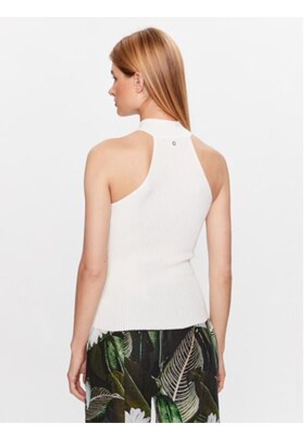 Guess Sweter Shayna W2BR66 Z2YK2 Beżowy Slim Fit. Kolor: beżowy. Materiał: wiskoza