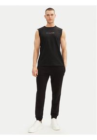 Calvin Klein Underwear Tank top LV00NM2878 Czarny Regular Fit. Kolor: czarny. Materiał: bawełna #3