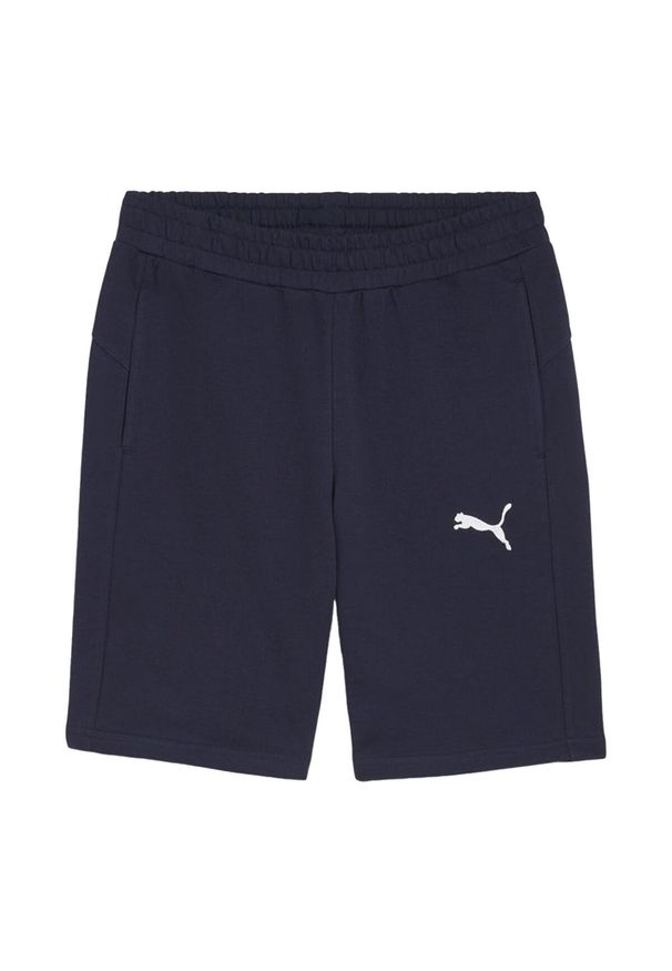 Puma - Casualowe Shorty Męskie Team Goal. Kolor: niebieski