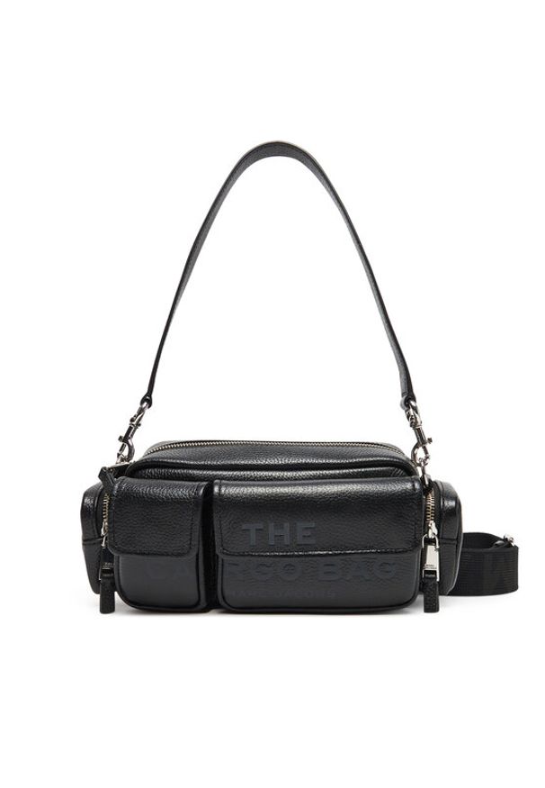 MARC JACOBS - Marc Jacobs Torebka The Leather Cargo Bag 2S4HSH085H02 Czarny. Kolor: czarny. Materiał: skórzane