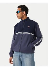 Reebok Bluza Artek RK25726CCM Granatowy Regular Fit. Kolor: niebieski. Materiał: syntetyk #1