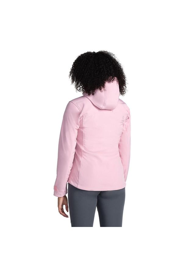 Damska kurtka softshell Kilpi RAVIA-W. Kolor: różowy. Materiał: softshell