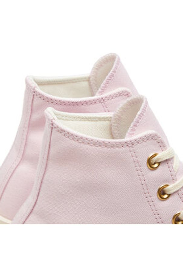 Converse Trampki Chuck Taylor All Star Modern Lift Platform Crafted Stitching A07578C Różowy. Kolor: różowy. Materiał: materiał. Obcas: na platformie