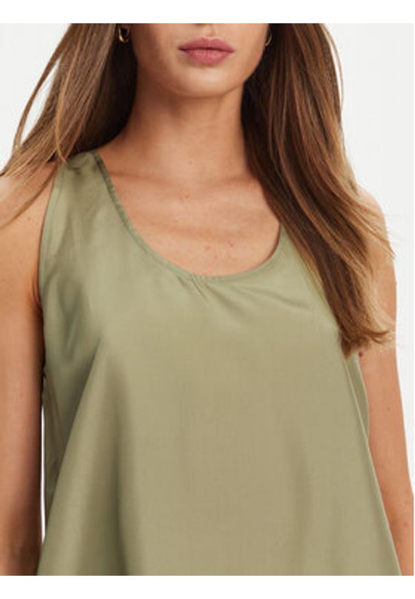 Marella Top Meana 2513161045 Zielony Regular Fit. Kolor: zielony. Materiał: jedwab