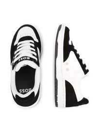 BOSS - Boss Sneakersy J29359 M Czarny. Kolor: czarny. Materiał: zamsz, skóra #6